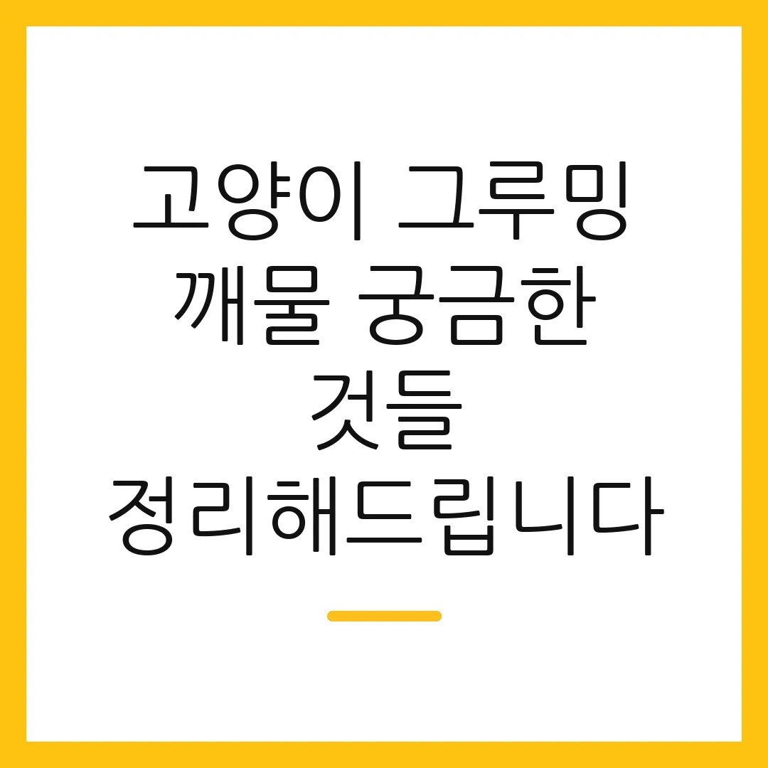 고양이 그루밍 깨물 궁금한 것들 정리해드립니다 2 고양이 그루밍 깨물 궁금한 것들 정리해드립니다